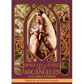 Oráculo Del Fuego De Los Arcángeles Ispaniškos kortos Inner Traditions